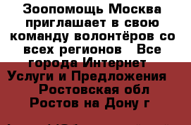 Зоопомощь.Москва приглашает в свою команду волонтёров со всех регионов - Все города Интернет » Услуги и Предложения   . Ростовская обл.,Ростов-на-Дону г.